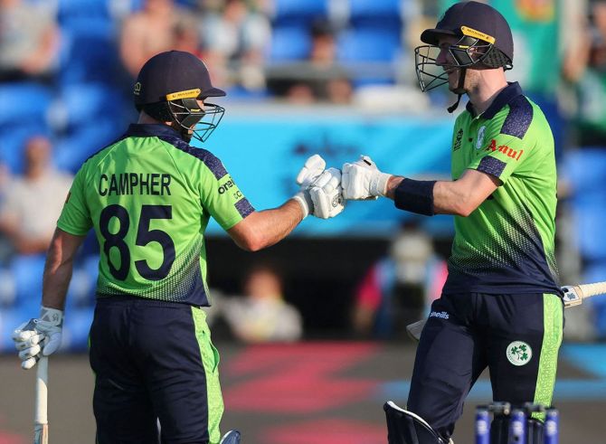 T20 World Cup: Ireland's six-wicket victory against Scotland keeps them in the race for Super 12s, thanks to Campher and Dockrell. theentertainment.vision